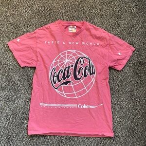 Coca-Cola Pink Graphic T-Shirt